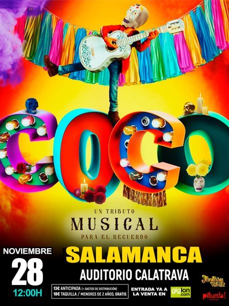 Coco el musical en Salamanca