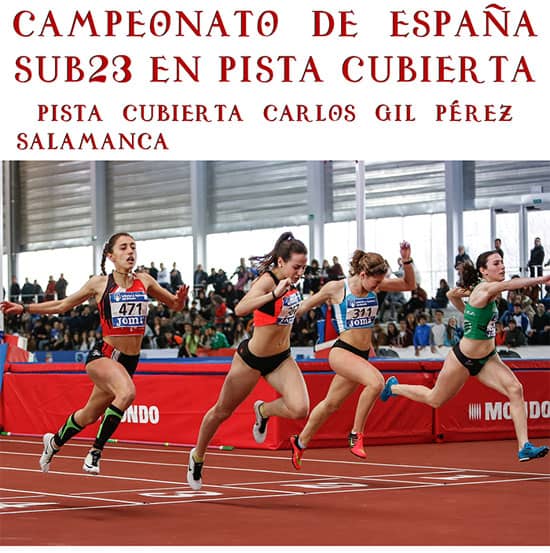 Campeonato de España sub-23 en Pista Cubierta