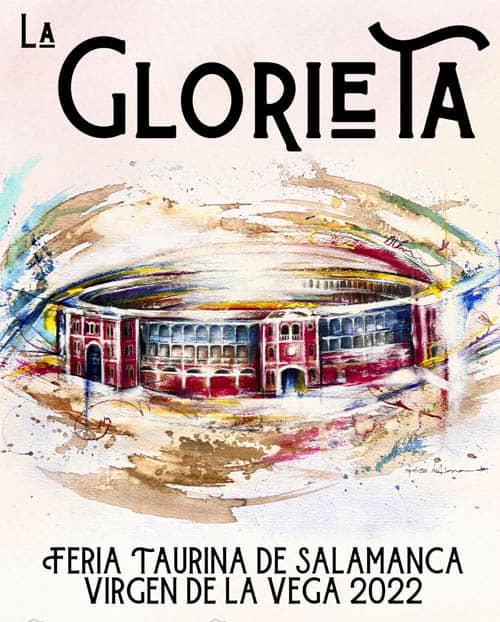 Cartel de la Feria taurina de Salamanca Virgen de la Vega 2022
