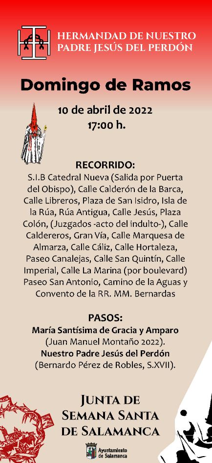 Domingo de Ramos-2. Semana Santa Salamanca 2022