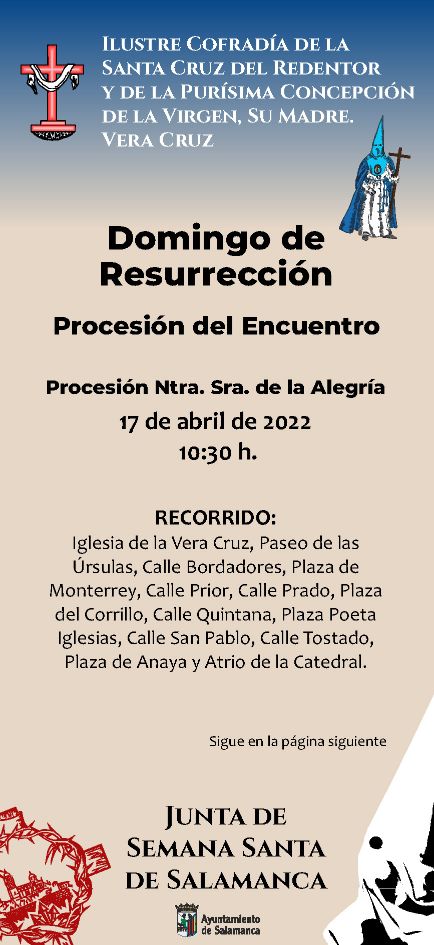 Domingo de Resurrección-1. Semana Santa Salamanca 2022