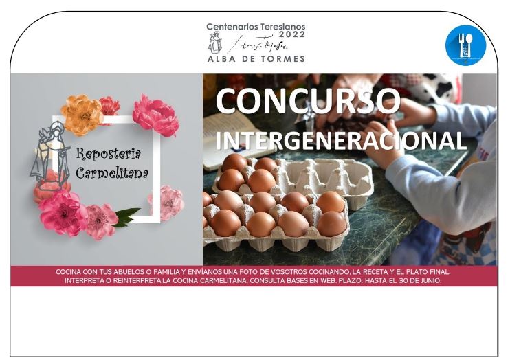 I Concurso Intergeneracional de Cocina Carmelitana