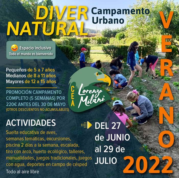 Diver Natural. Campamento Urbano en Salamanca