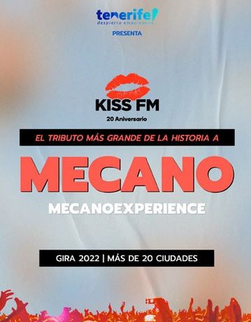 Kiss FM Mecano Experience en Salamanca