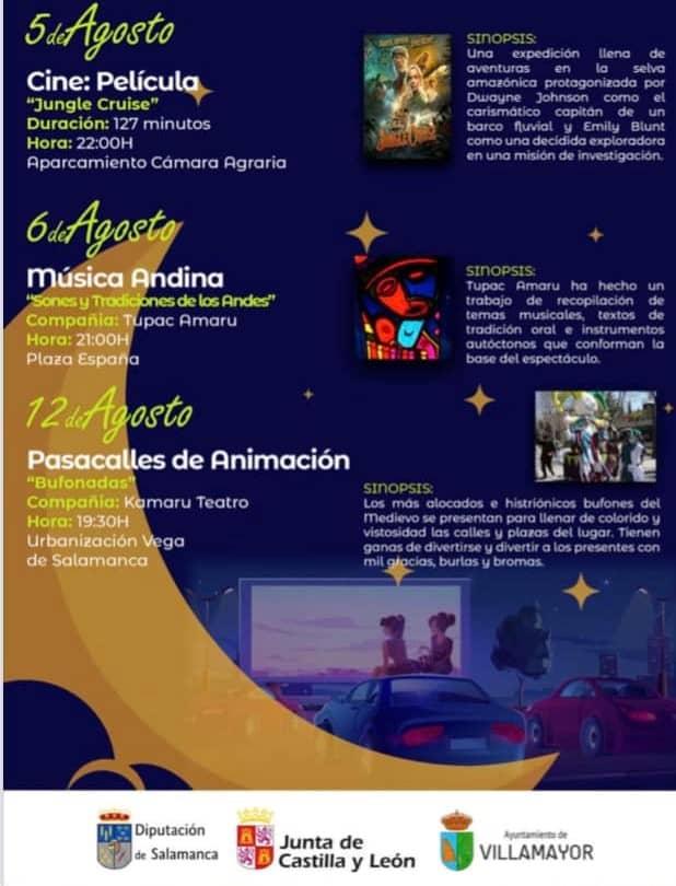 Programación de Noches de verano 2022 en Villamayor-2