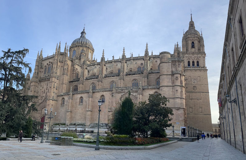 Catedral Nueva de Salamanca completa