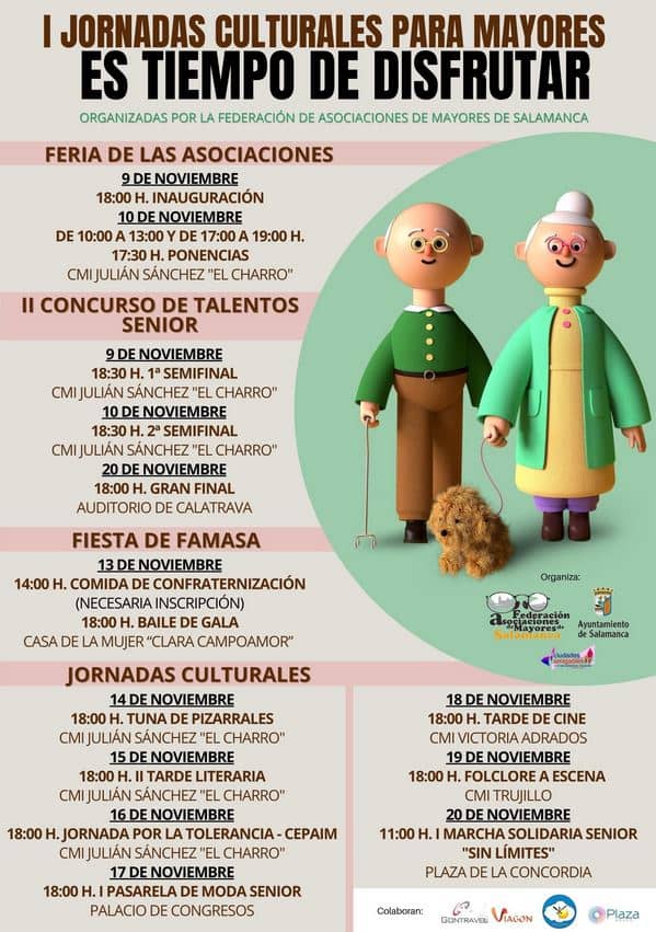 I Jornadas culturales para mayores de Salamanca
