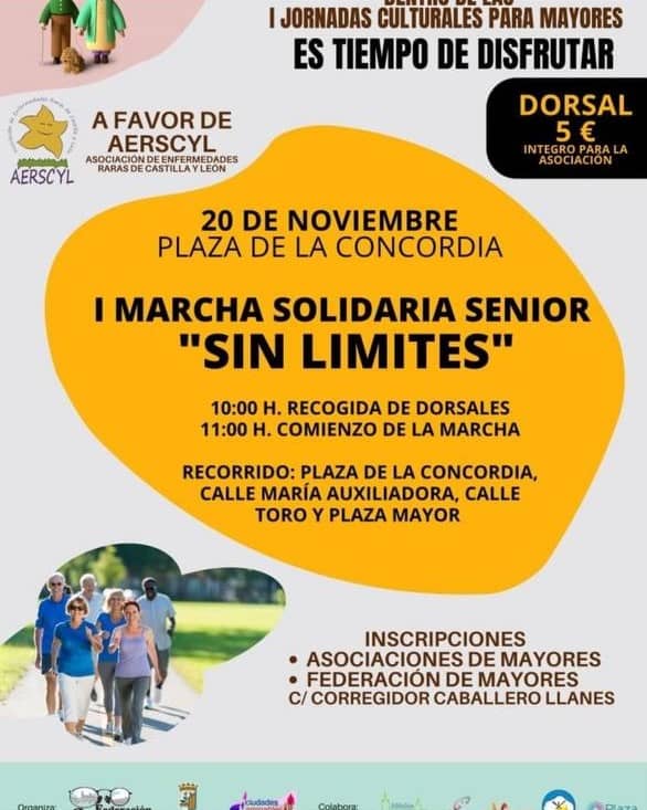 I Marcha solidaria senior Sin Limites