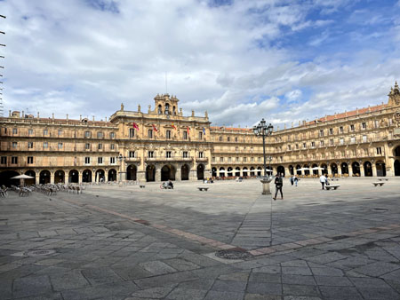 Plaza Mayor of Salamanca. Complete