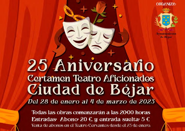 25 Aniversario del Certamen de Teatro Aficionados Ciudad de Béjar
