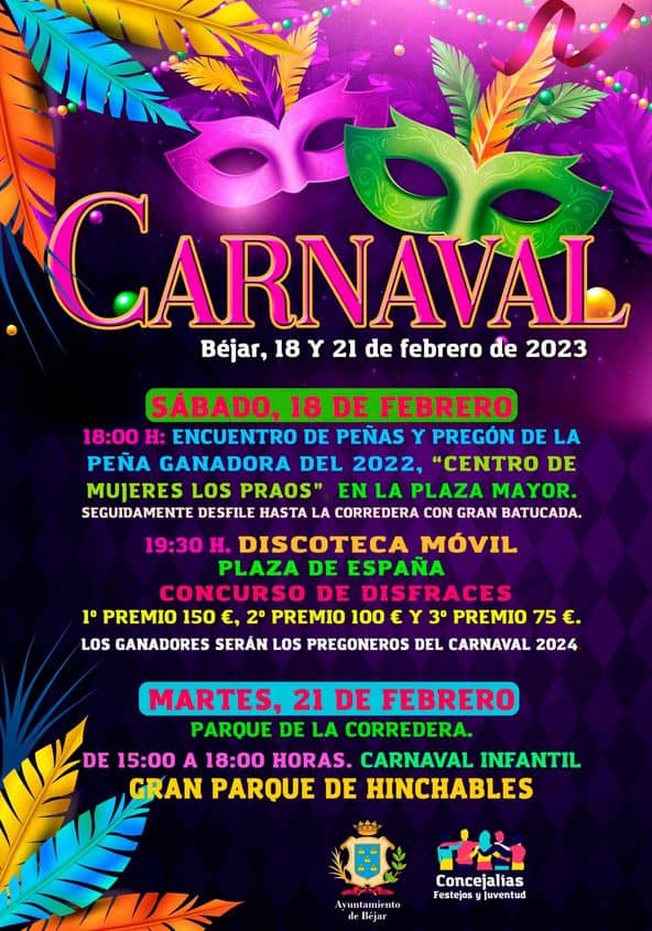 Carnaval 2023 en Béjar