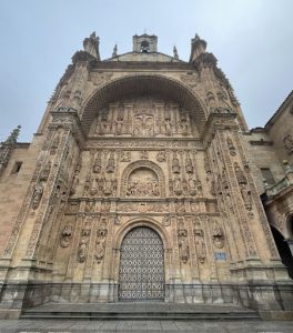 Portada del Convento de San Esteban. Los Dominicos en Salamanca