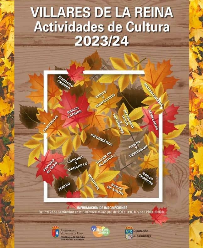 Actividades Culturales 23-24 en Villares de la Reina
