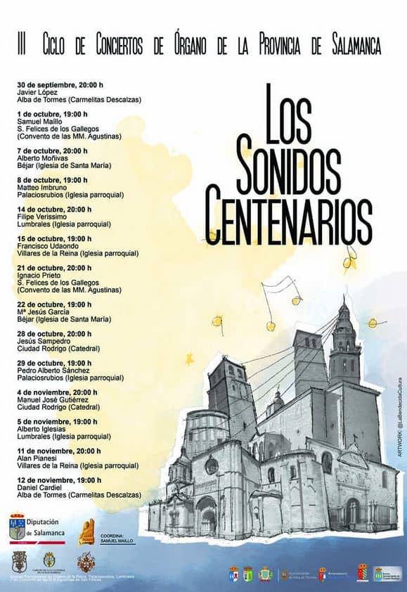 III Ciclo de conciertos de órgano de la provincia de Salamanca