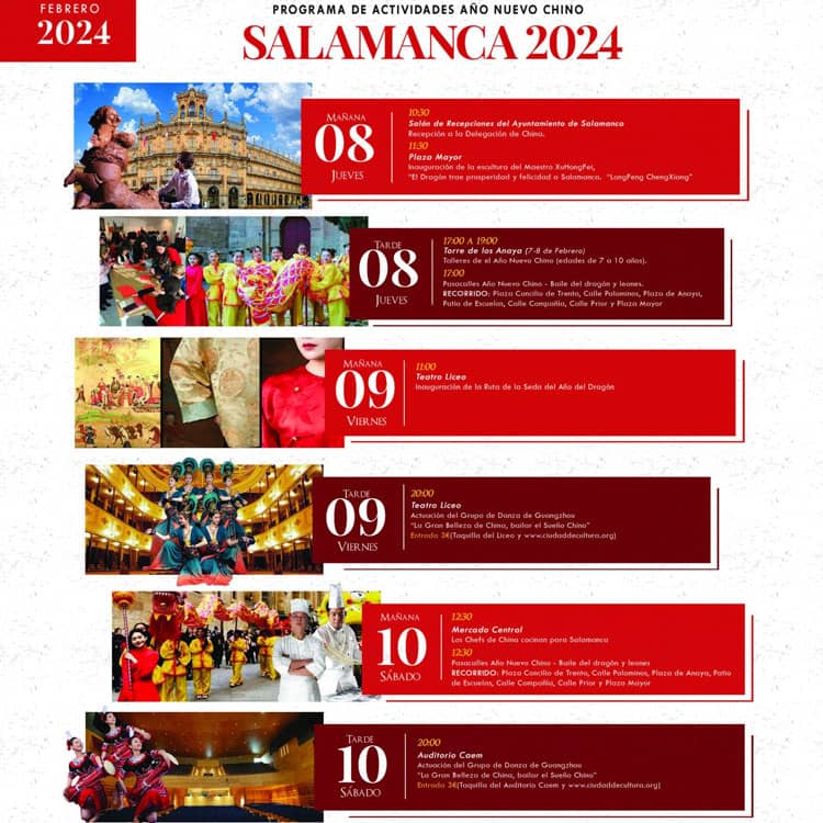 Año Nuevo Chino 2024 en Salamanca