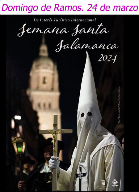 Semana Santa 2024 en Salamanca. Domingo de Ramos