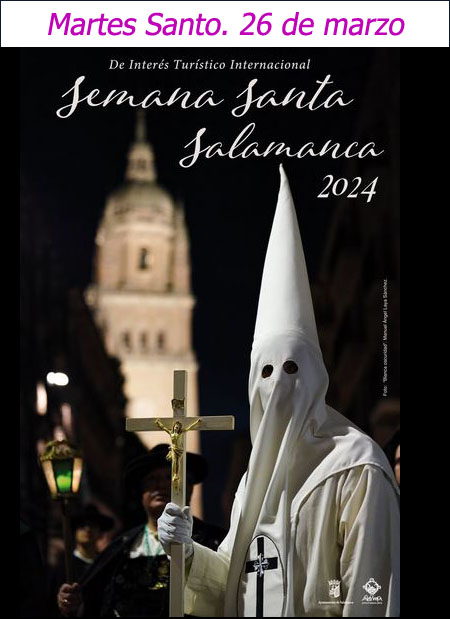 Semana Santa 2024 en Salamanca. Martes Santo