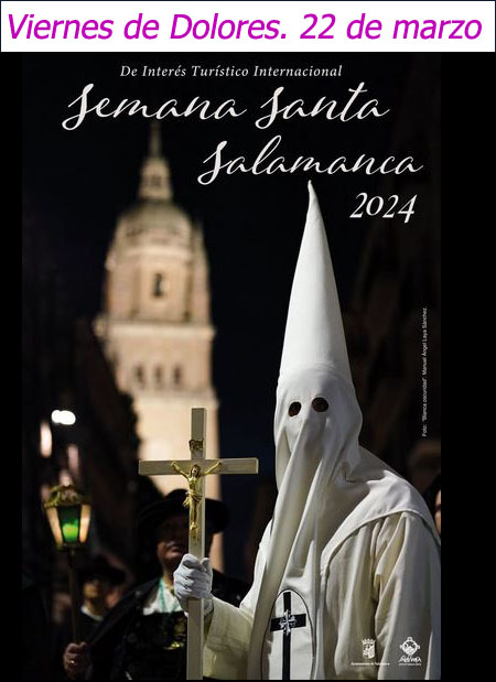 Semana Santa 2024 en Salamanca. Viernes de Dolores