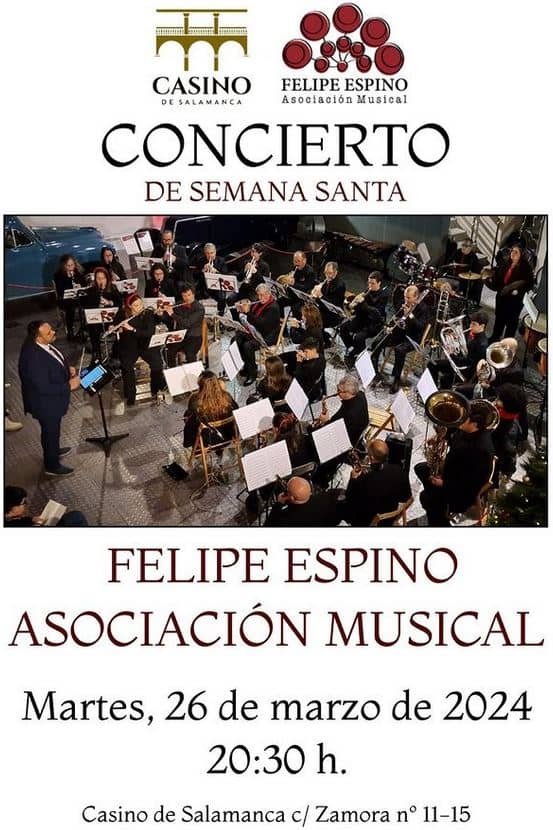 Concierto de Semana Santa. Banda Felipe Espino