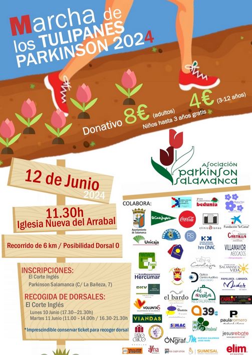 Marcha de los tulipanes 2024