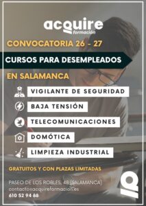 Cursos para desempleados