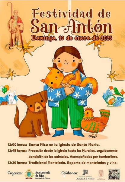 Festividad de San Antón 2025 en Béjar