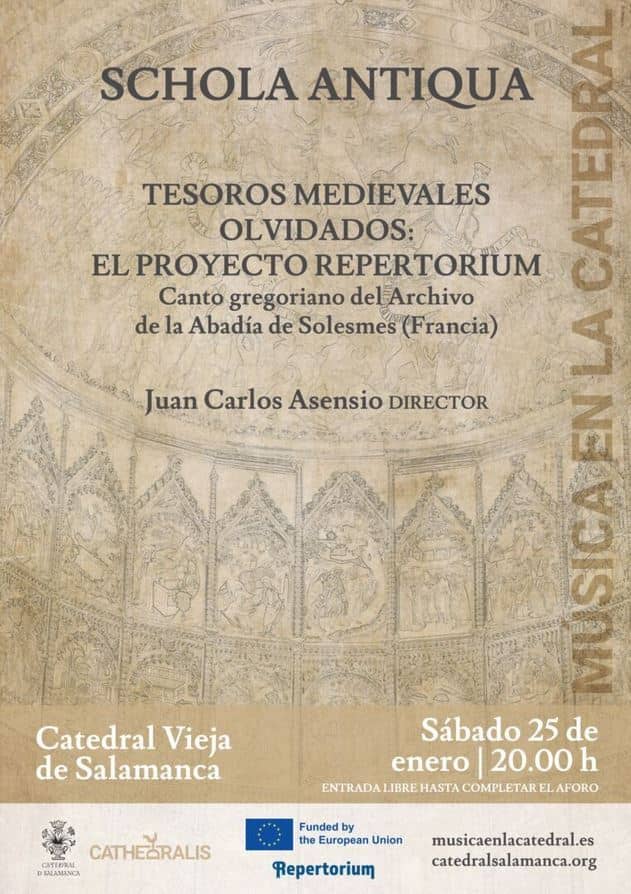 Música en la Catedral Vieja de Salamanca