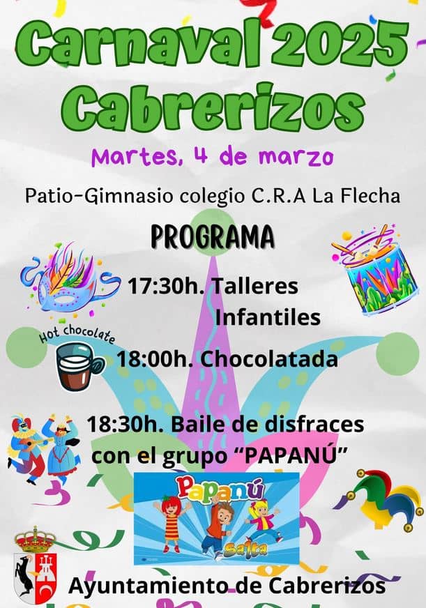 Carnaval 2025 en Cabrerizos