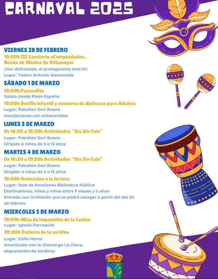 Carnaval 2025 en Villamayor