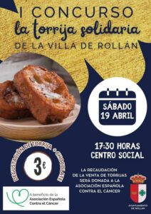 I Concurso de la Villa de Rollán. La Torrija Solidaria