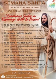 Semana Santa 2025 en la Alberca