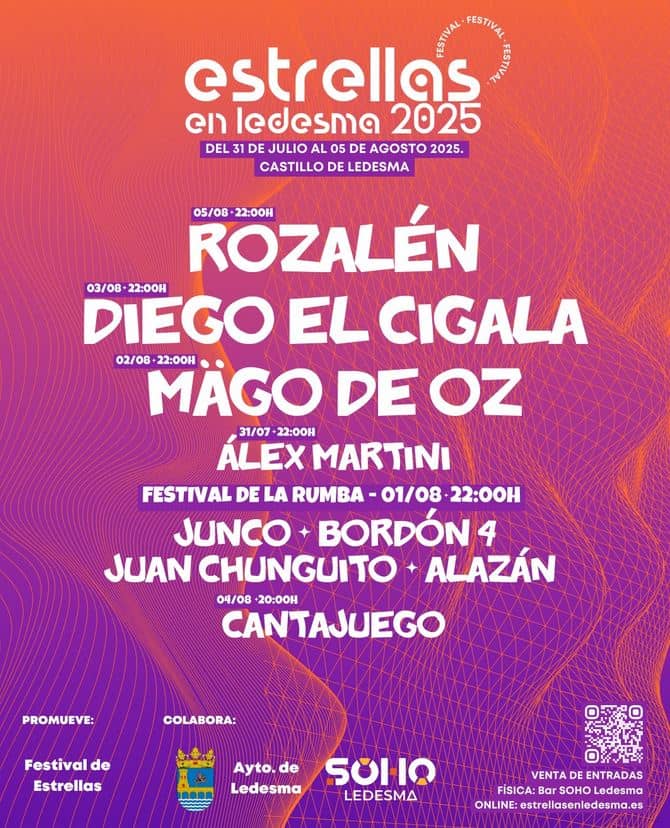Estrellas en Ledesma 2025