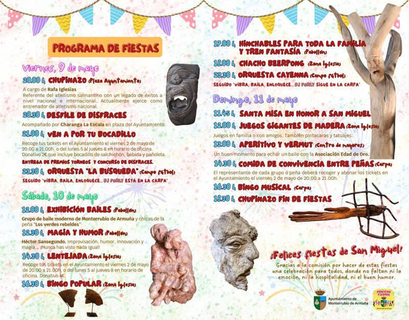 Fiestas de San Miguel en Monterrubio de Armuña 2025