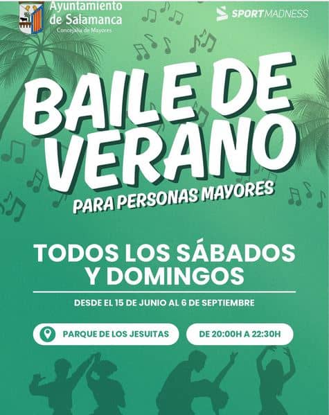 Bailes de verano 2025 para personas mayores