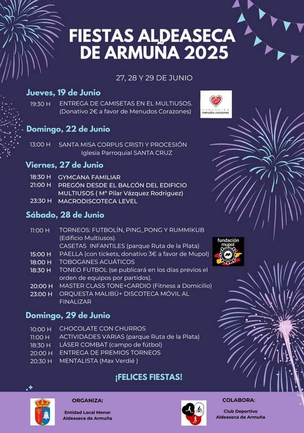 Fiestas Aldeaseca de la Armuña 2025