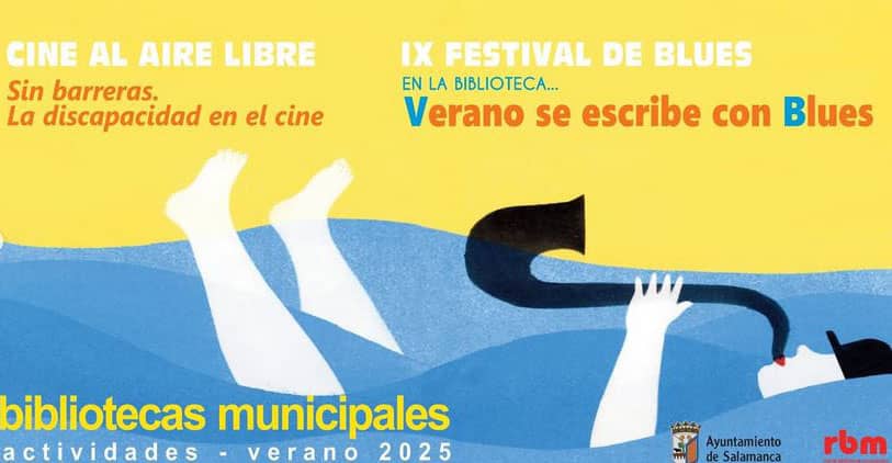 Programación en la red municipal de bibliotecas de Salamanca. Verano 2025