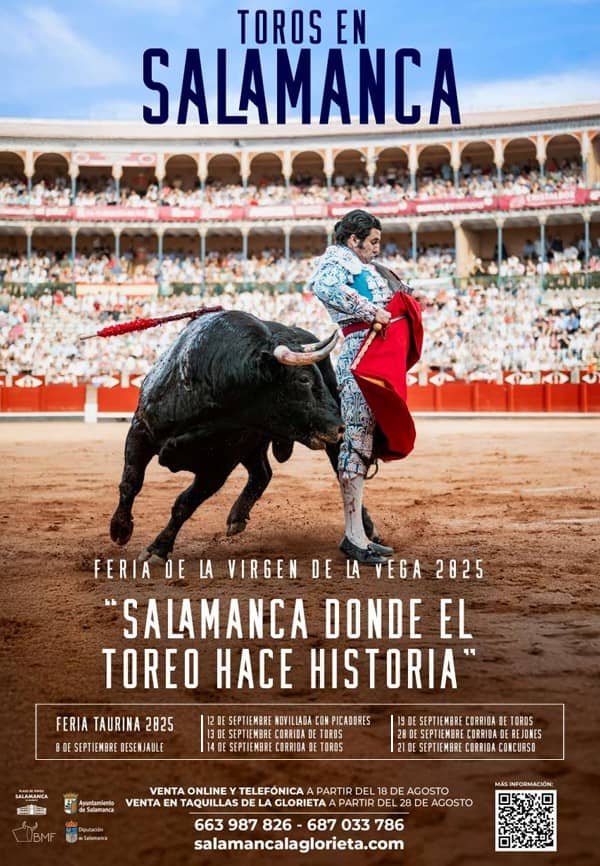Toros 2025 en Salamanca. Ferias y Fiestas