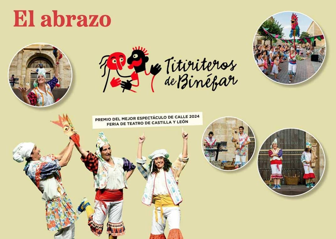 El abrazo. Ferias y Fiestas de Salamanca 2025