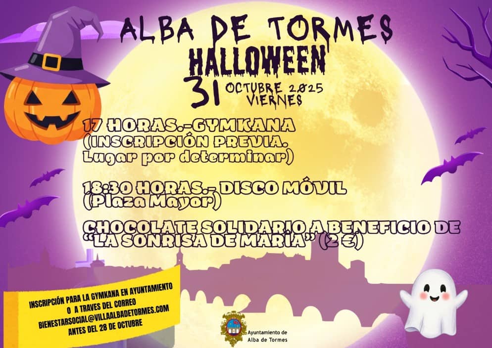Halloween 2025 en Alba de Tormes Halloween 2025 en Alba de Tormes