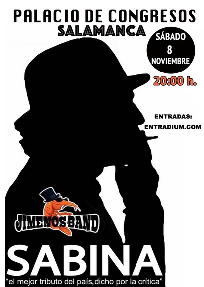 Tributo a Sabina en Salamanca