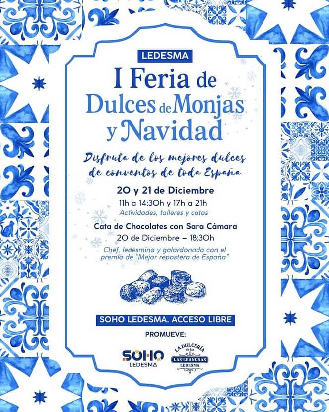 1ª Feria de dulces de monjas y Navidad en Ledesma