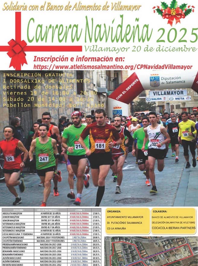 Carrera Navideña 2025 de Villamayor