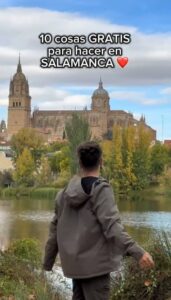 10 cosas gratis que puedes hacer en Salamanca. Captura del video de romansocias