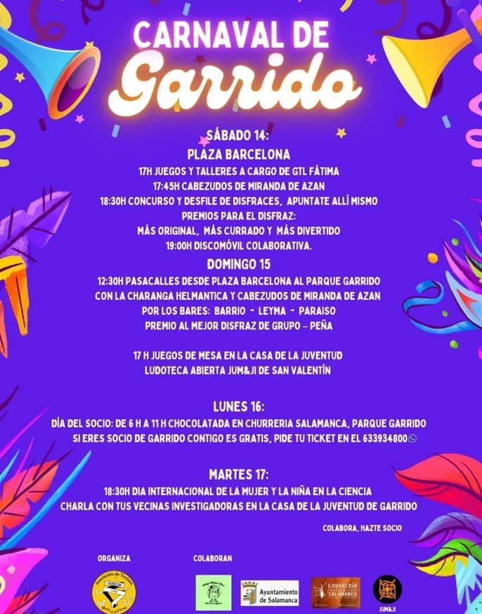 Carnaval 2026 en Garrido. Salamanca