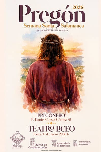 Pregón de Semana Santa Salamanca 2026