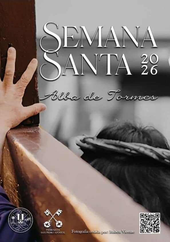 Cartel de la Semana Santa 2026 en Alba de Tormes. Salamanca