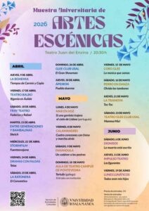 Muestra universitaria de artes escénicas 2026 USAL