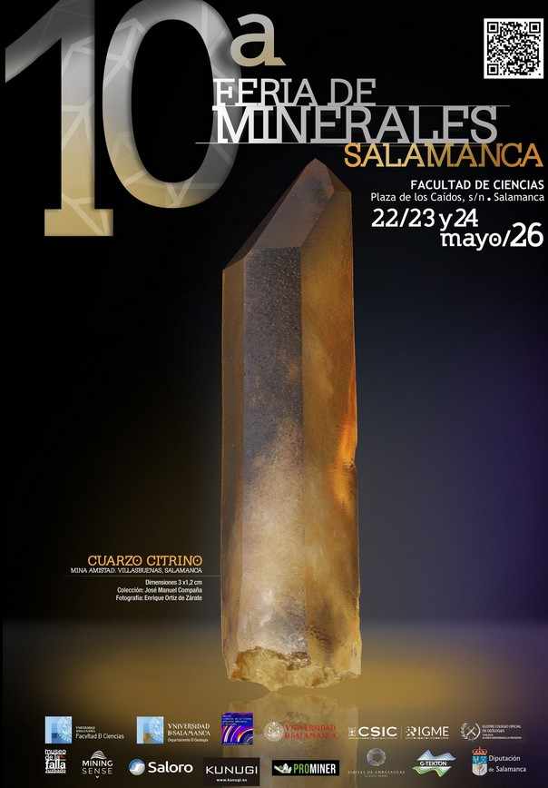 10 feria de los minerales en Salamanca