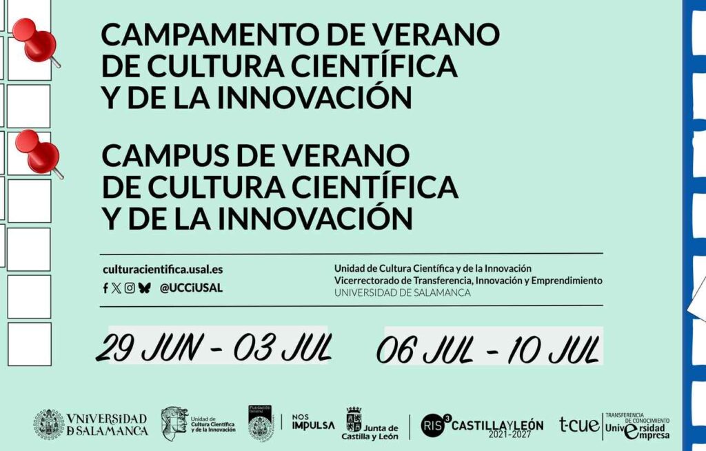 Campamento de verano de Cultura Científica y de la Innovación 2026