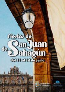 Cartel de Fiestas de San Juan de Sahagún 2026 en Salamanca